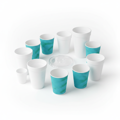 Mixed Cups with PET Flat Lid