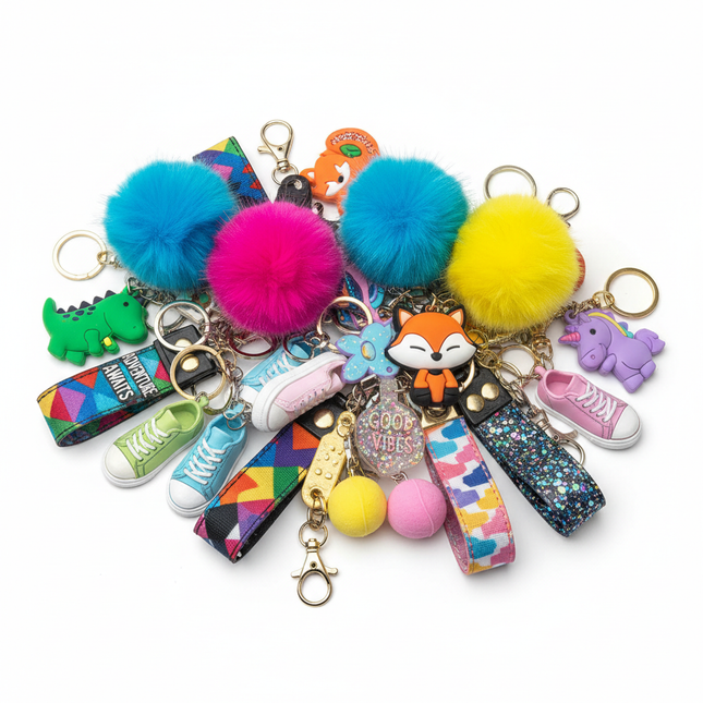Assorted Keychains - Bulk