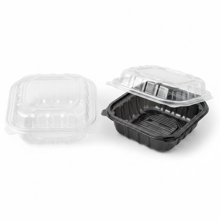 Clear Hinged Clamshell