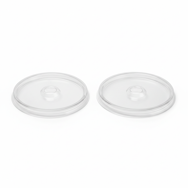 Clear PET Lid Single