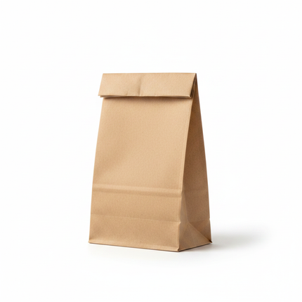 Brown Paper Bag #4 TC - white background