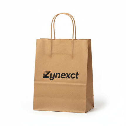 Brown Paper Bag #2 TC with Zynexct logo