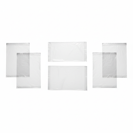 Clear 12-16 gallon high density trash liner