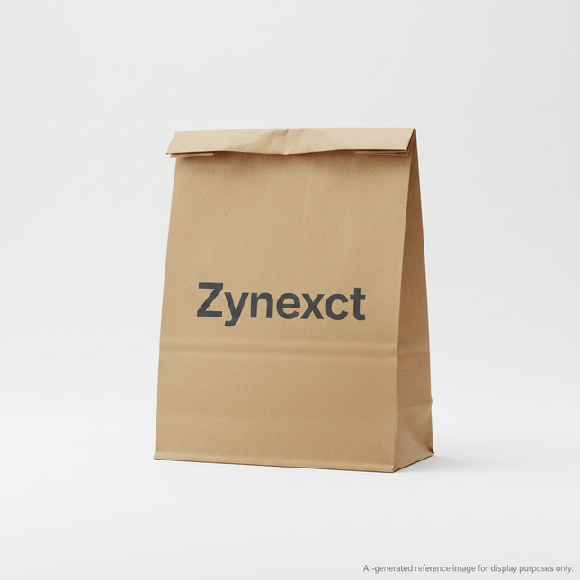 Brown Paper Bag #2 KI with Zynexct logo