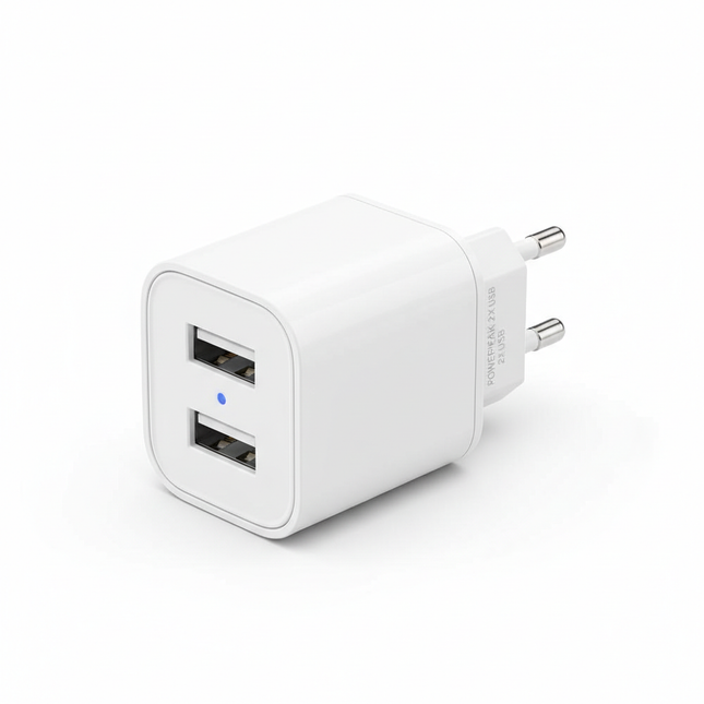 Dual Port Wall Charger - Product View
