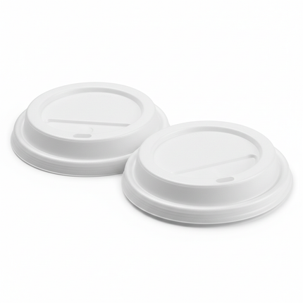 Single flat PS foam cup lid 30-64oz