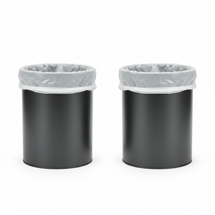 Large Gray Bins White Liners