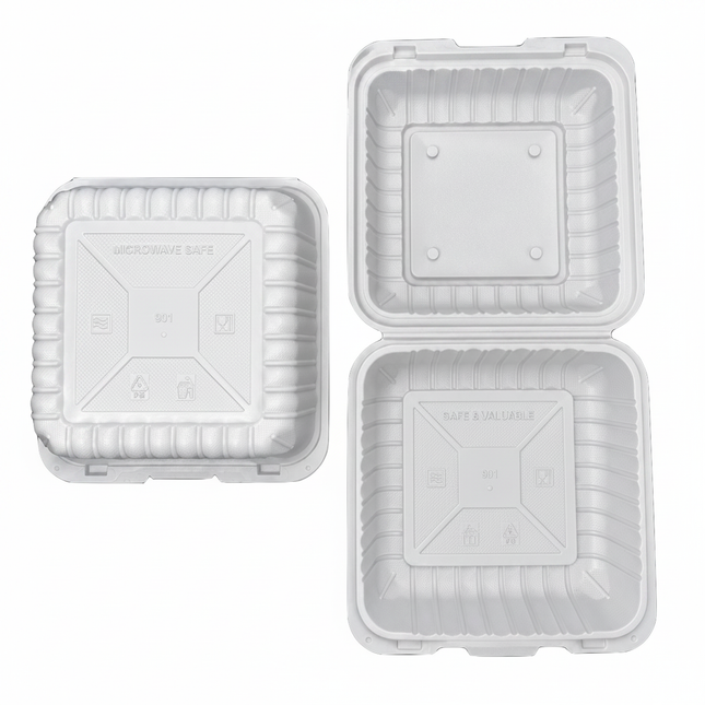Plastic 9x9 Clamshell